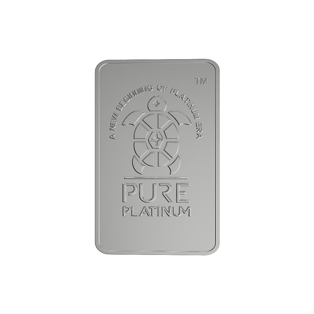 10 Gram Platinum Bar of 999 Fineness