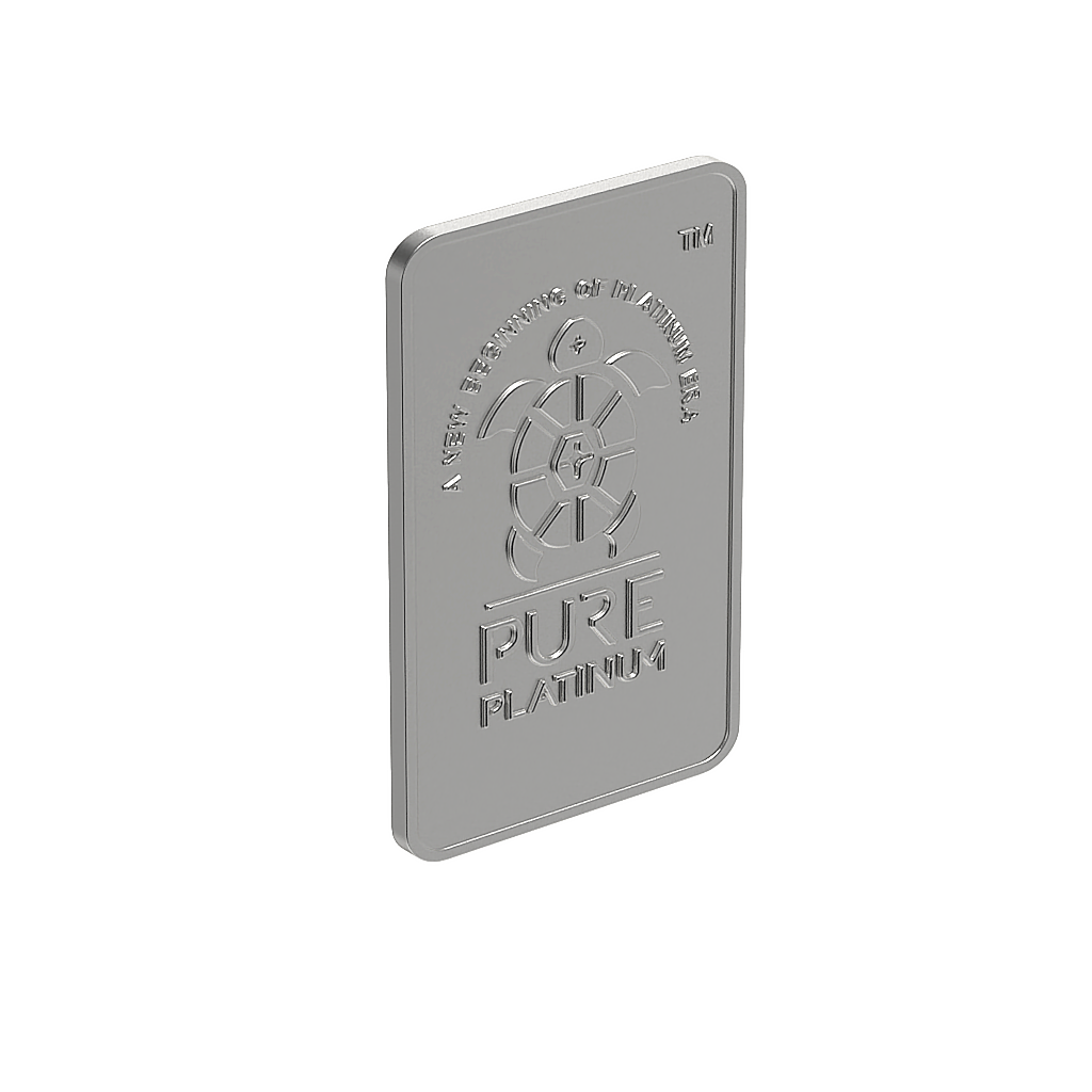 10 Gram Platinum Bar of 999 Fineness