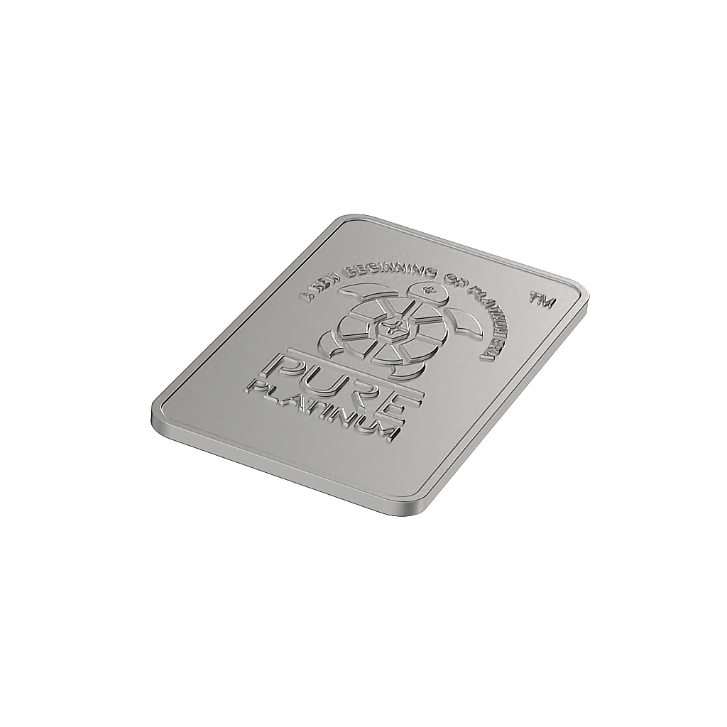 10 Gram Platinum Bar of 999 Fineness